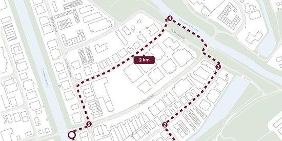 Paarse route