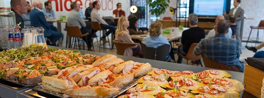 Lunchmeeting bij NiceCloud