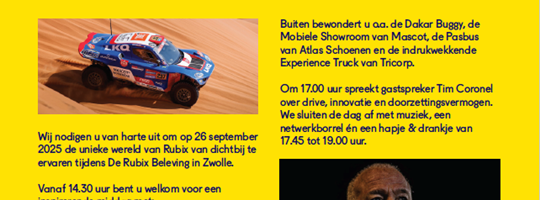 Klantevent van Rubix