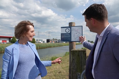 Opening wandelroutes Marslanden