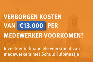SchuldHulpMaatje helpt uw medewerker (weer) financieel gezond te worden