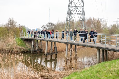 Lancering nieuwe wandelroutes Marslanden groot succes!