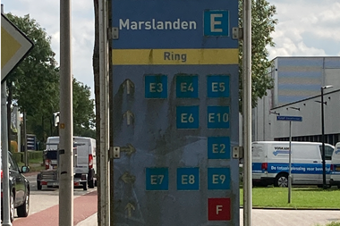 Bewegwijzeringsborden zijn weer schoon! 